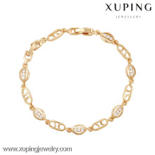 Xuping Mode 18K Gold und Modeschmuck Frau Armband